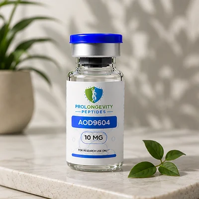 AOD-9604 research peptide vial