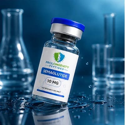 Semaglutide research peptide vial