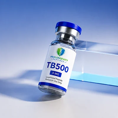 TB-500 research peptide vial